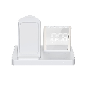 Беспроводное зарядное устройство с часами Time Dock, TM TEG с вашим лого Фото 5